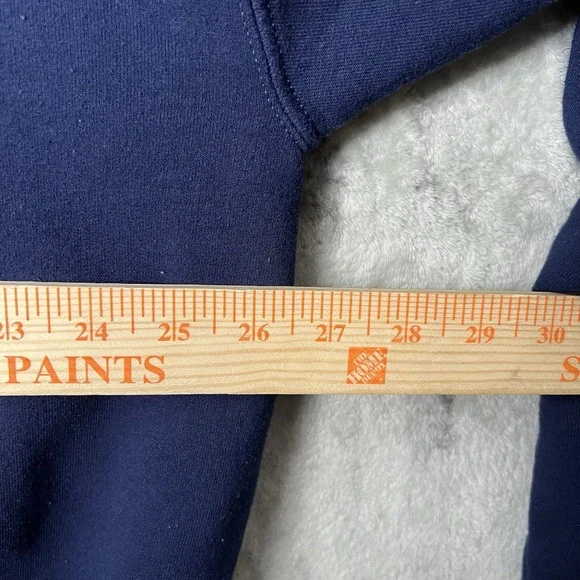 Gwen Stefani Anaheim Hillbillies Pullover Hoodie Navy Blue Size 2XL - Picture 7 of 8